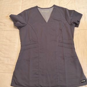 Greys Anatomy by Barco Mia Scrub Top-Gray